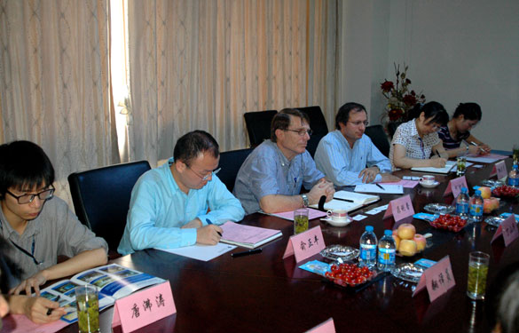 美國SHAW集團和國核工程有限公司領(lǐng)導(dǎo)來訪