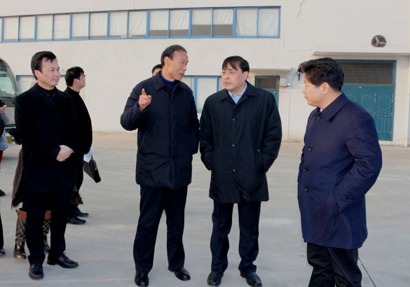 常州市市長費(fèi)高云一行來江蘇上上電纜集團(tuán)督查新開工項(xiàng)目