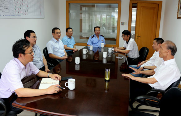 常州市工商局局長陳國慶一行來上上集團(tuán)調(diào)研