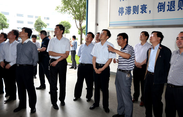 龍口市政府代表團(tuán)一行來(lái)上上集團(tuán)考察