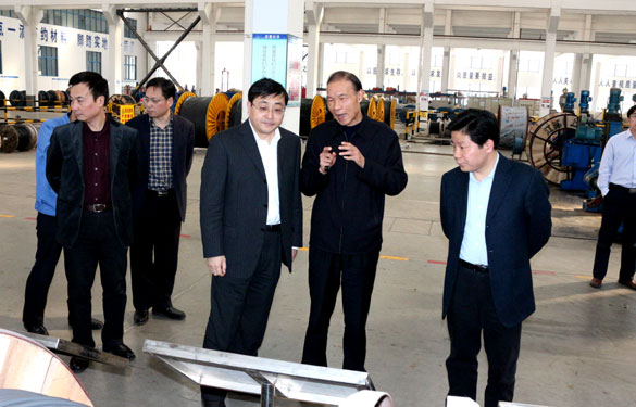 常州市委副書(shū)記、市政府黨組書(shū)記費(fèi)高云來(lái)上上集團(tuán)調(diào)研