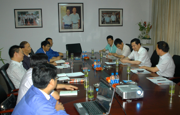 江蘇省、常州市質量技術監(jiān)督局領導來上上集團調研