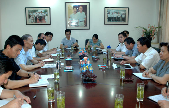 常州市中級人民法院領導來上上集團調(diào)研