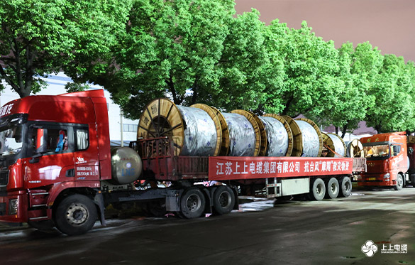 風雨同舟，星夜馳援 ——上上電纜電力物資緊急運往海南