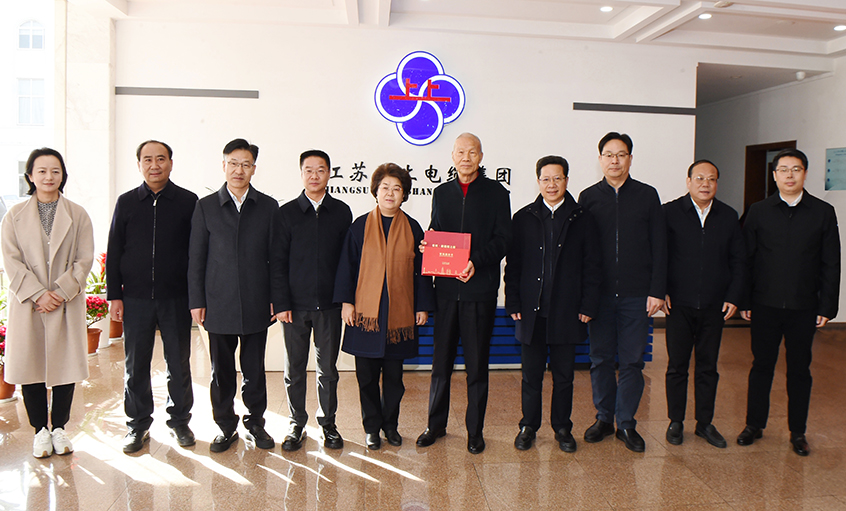 新春送祝福、鼓干勁  常州市人大常委會(huì)主任白云萍一行到訪上上電纜